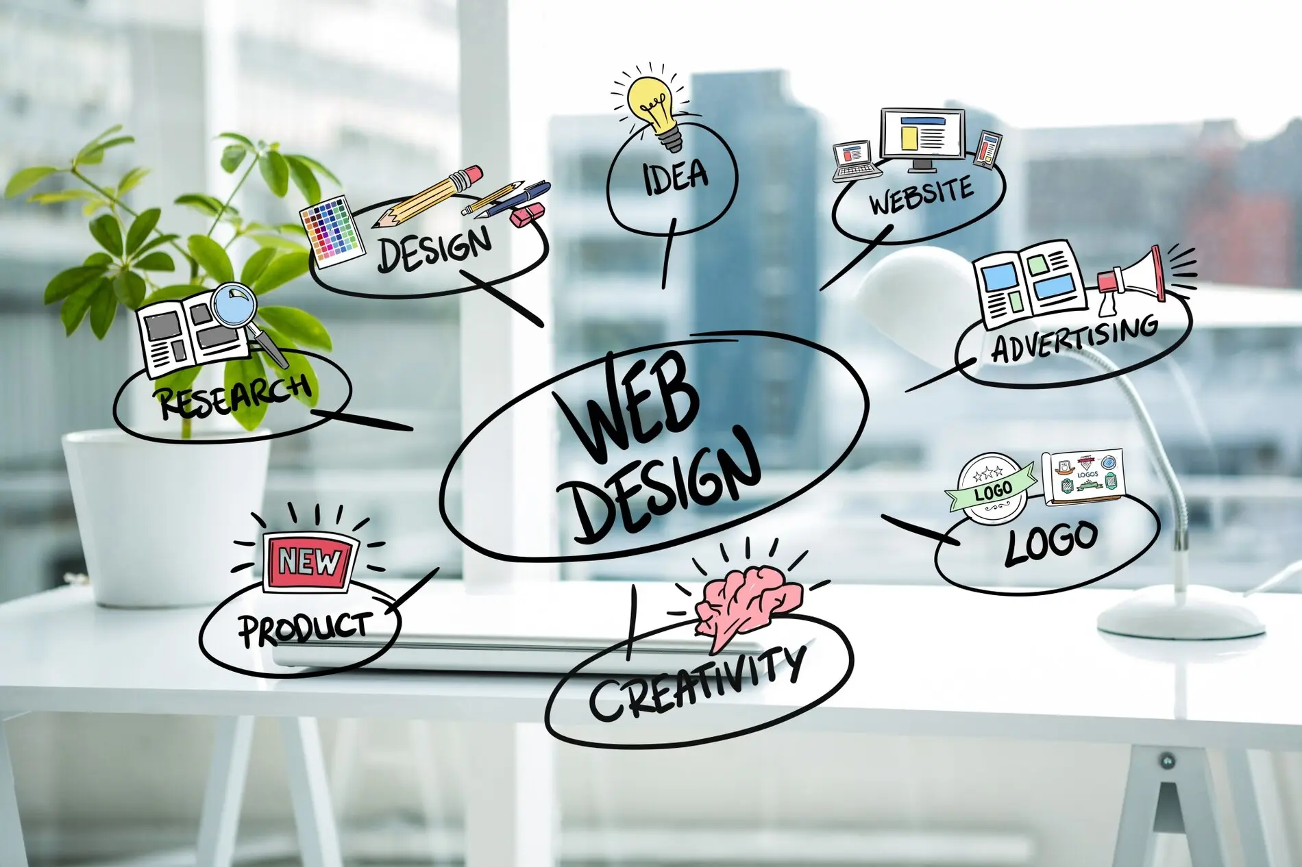 web-design-concepts-with-blurred-background_1134-82 Website Designing Service in Hoshiarpur